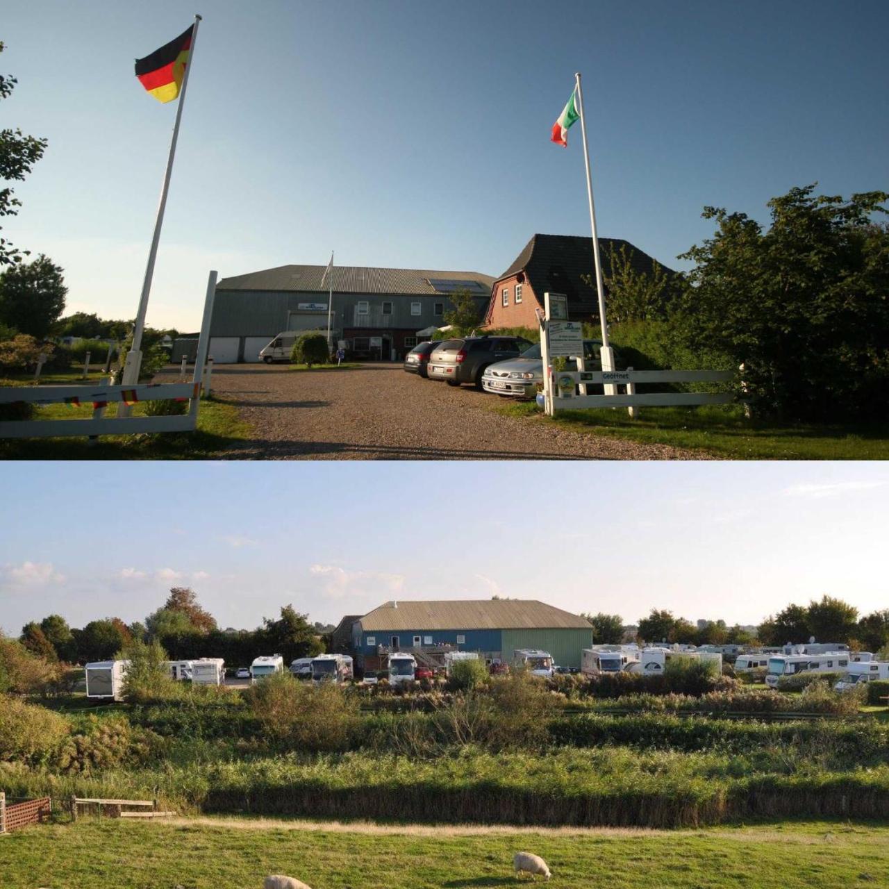 Ferienwohnungen Im Womoland Auf No Nordstrand Esterno foto
